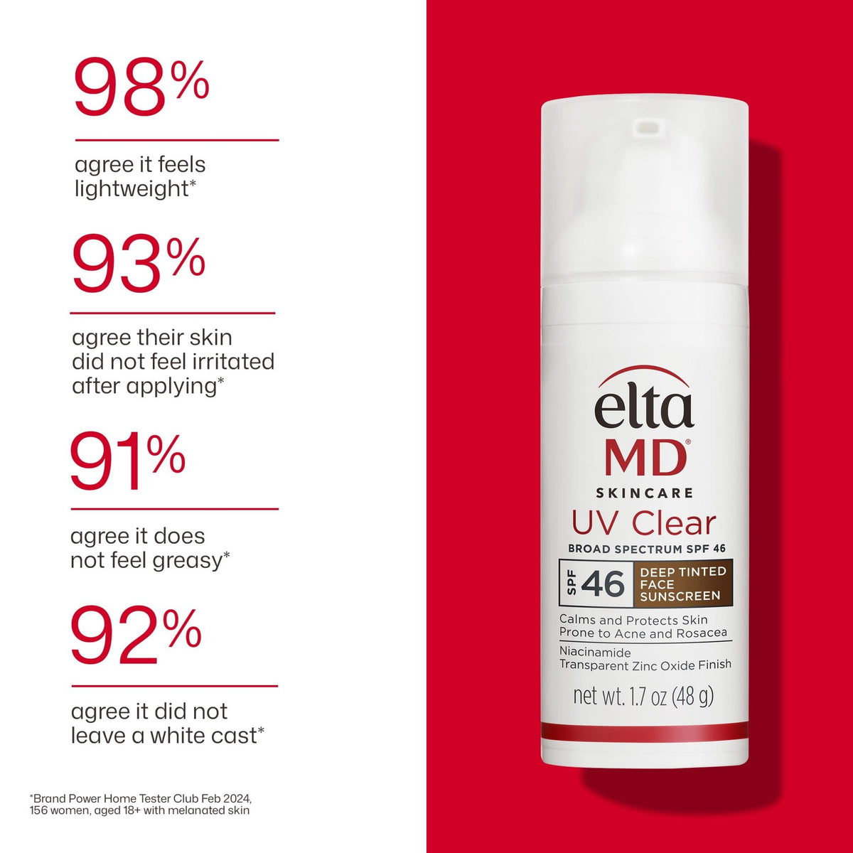 EltaMD UV Clear Face Sunscreen with Zinc Oxide, Oil-Free, SPF 46 and SPF 50 - Jansha Store