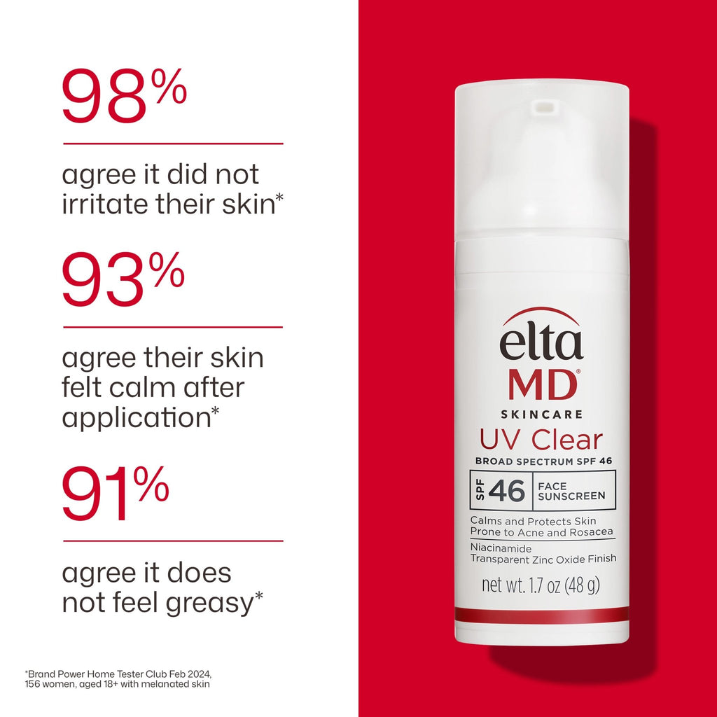 EltaMD UV Clear Face Sunscreen with Zinc Oxide, Oil-Free, SPF 46 and SPF 50 - Jansha Store