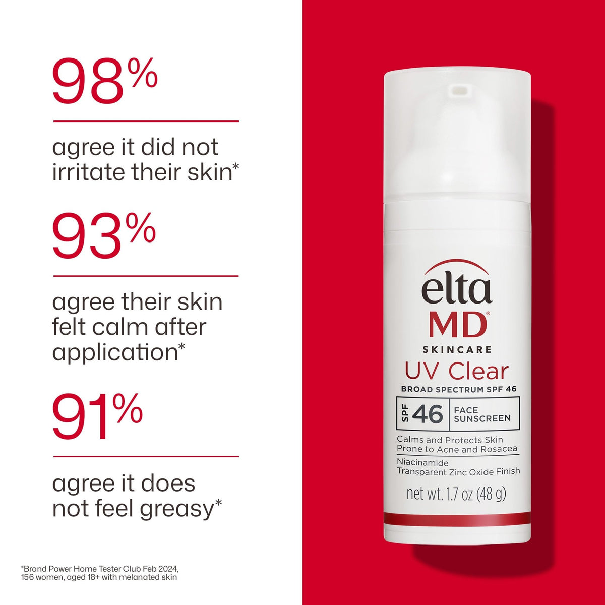EltaMD UV Clear Face Sunscreen with Zinc Oxide, Oil-Free, SPF 46 and SPF 50 - Jansha Store