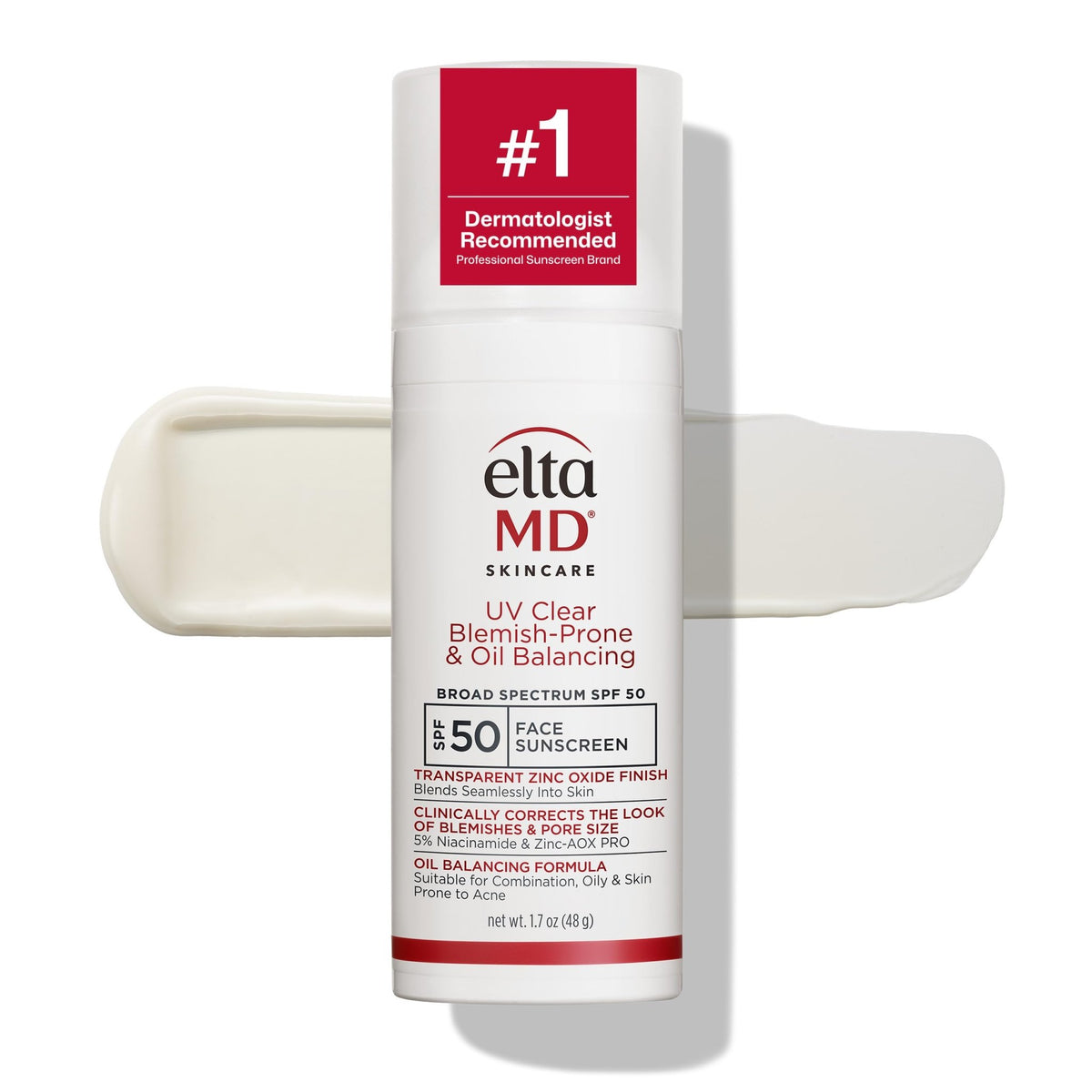 EltaMD UV Clear Face Sunscreen with Zinc Oxide, Oil-Free, SPF 46 and SPF 50 - Jansha Store
