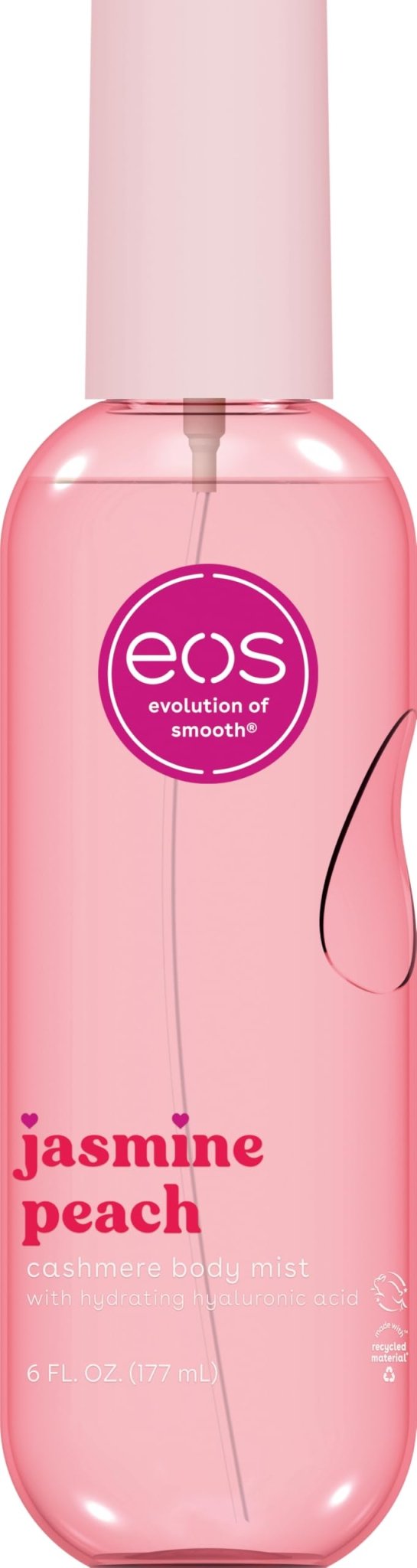 eos Cashmere Body Mist, Toasted Marshmallow, Toasted Vanilla, Sweet Marshmallow, Hair Mist, Body Spray for Women Moisturizing, Hyaluronic Acid, Vanilla Body Spray, Vegan, Cruelty-free, 6 fl oz - Jansha Store