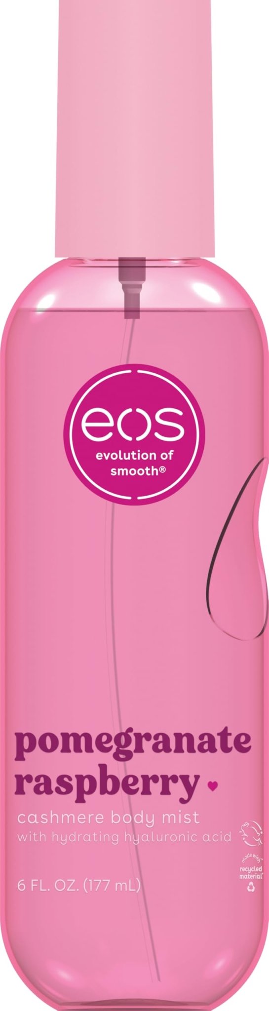 eos Cashmere Body Mist, Toasted Marshmallow, Toasted Vanilla, Sweet Marshmallow, Hair Mist, Body Spray for Women Moisturizing, Hyaluronic Acid, Vanilla Body Spray, Vegan, Cruelty-free, 6 fl oz - Jansha Store