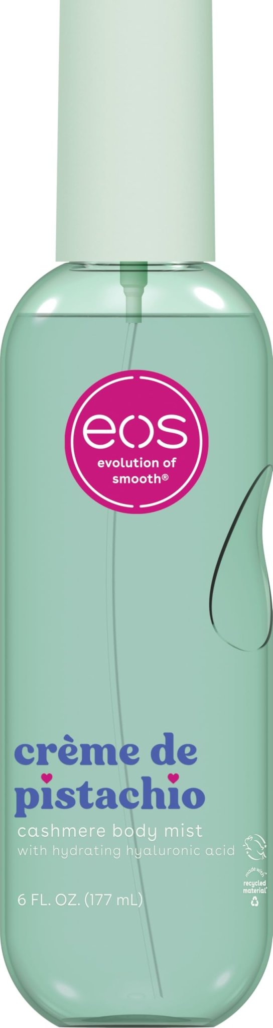 eos Cashmere Body Mist, Toasted Marshmallow, Toasted Vanilla, Sweet Marshmallow, Hair Mist, Body Spray for Women Moisturizing, Hyaluronic Acid, Vanilla Body Spray, Vegan, Cruelty-free, 6 fl oz - Jansha Store