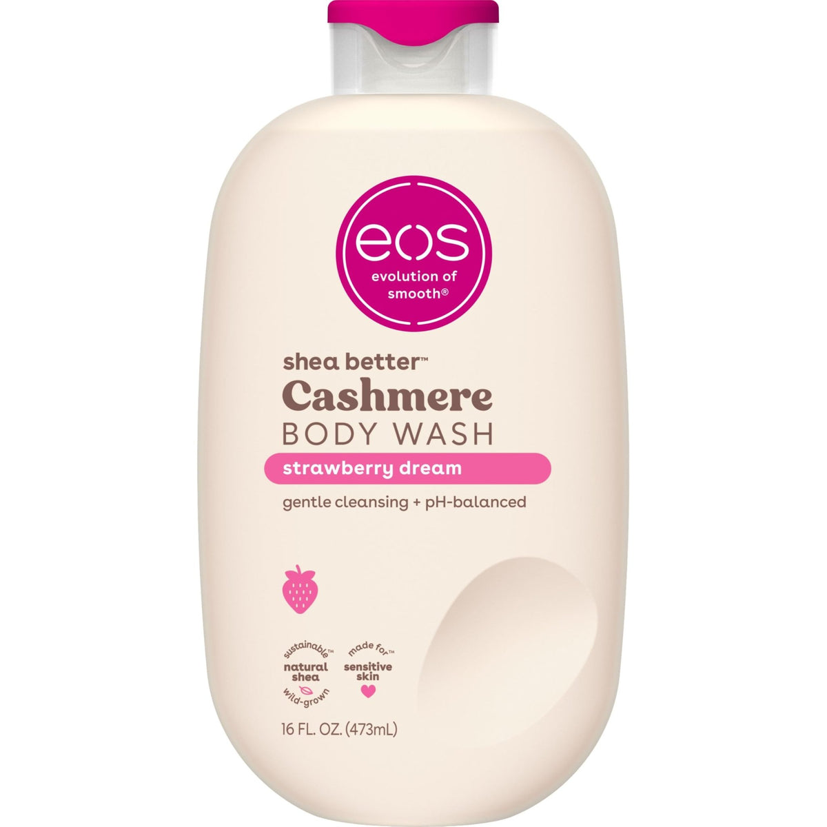 eos Cashmere Body Wash- Vanilla Cashmere, Creamy Gel with Shea Butter, 16 fl oz - Jansha Store