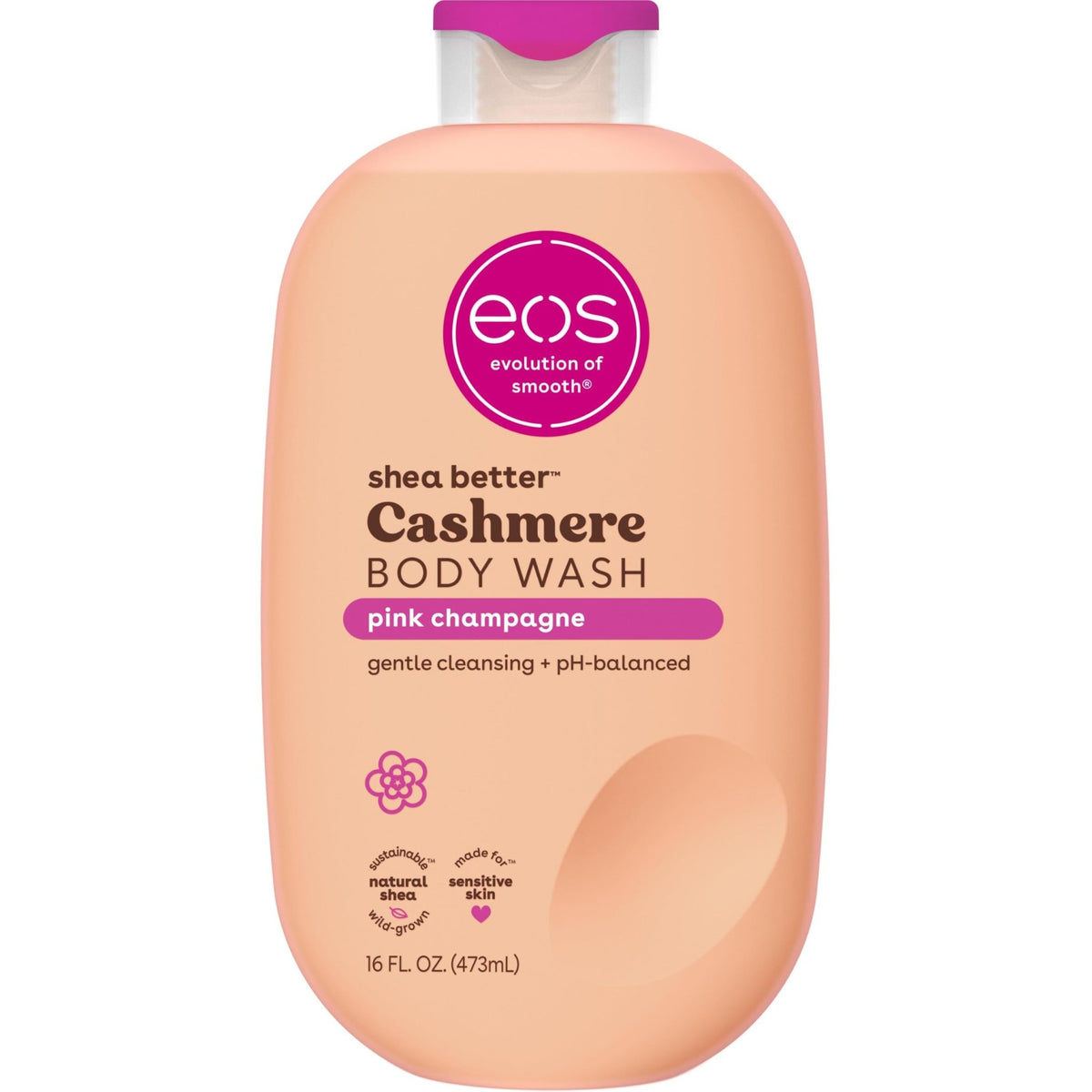 eos Cashmere Body Wash- Vanilla Cashmere, Creamy Gel with Shea Butter, 16 fl oz - Jansha Store