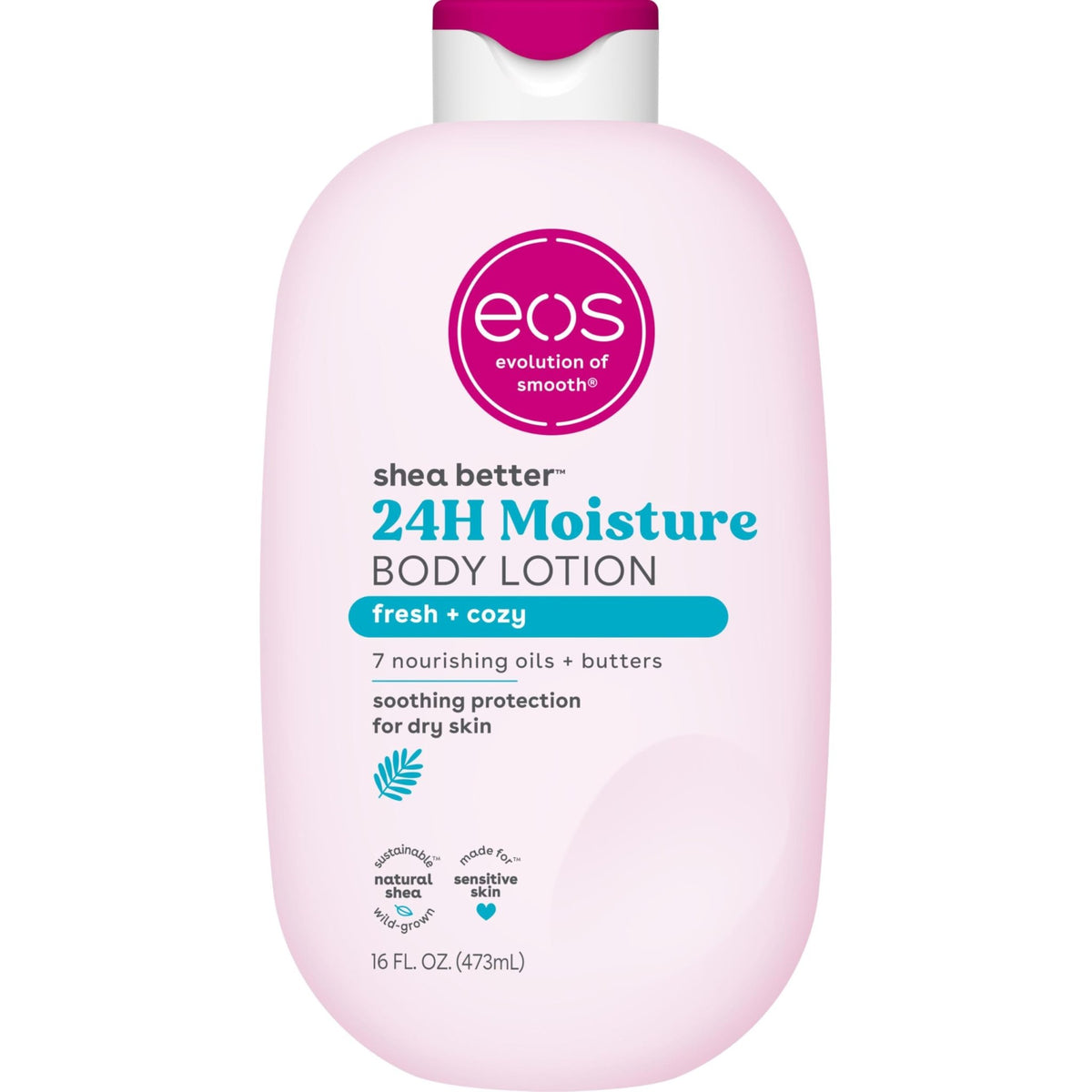 eos Shea Better Body Lotion- Vanilla Cashmere, 24-Hour Moisture, 16 fl oz - Jansha Store
