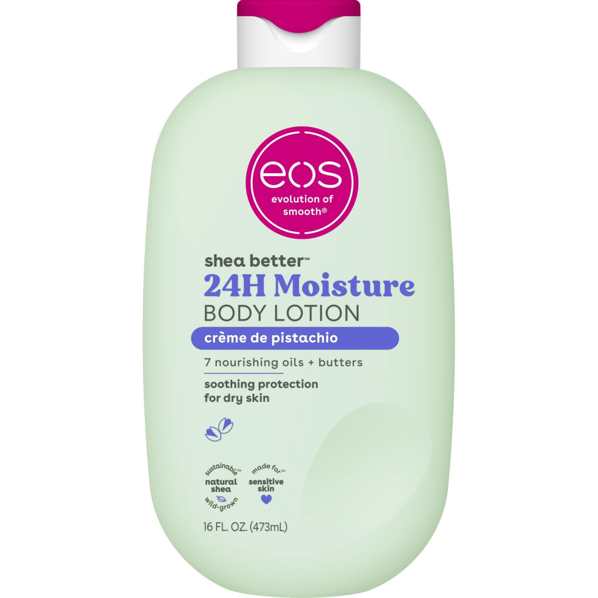 eos Shea Better Body Lotion- Vanilla Cashmere, 24-Hour Moisture, 16 fl oz - Jansha Store