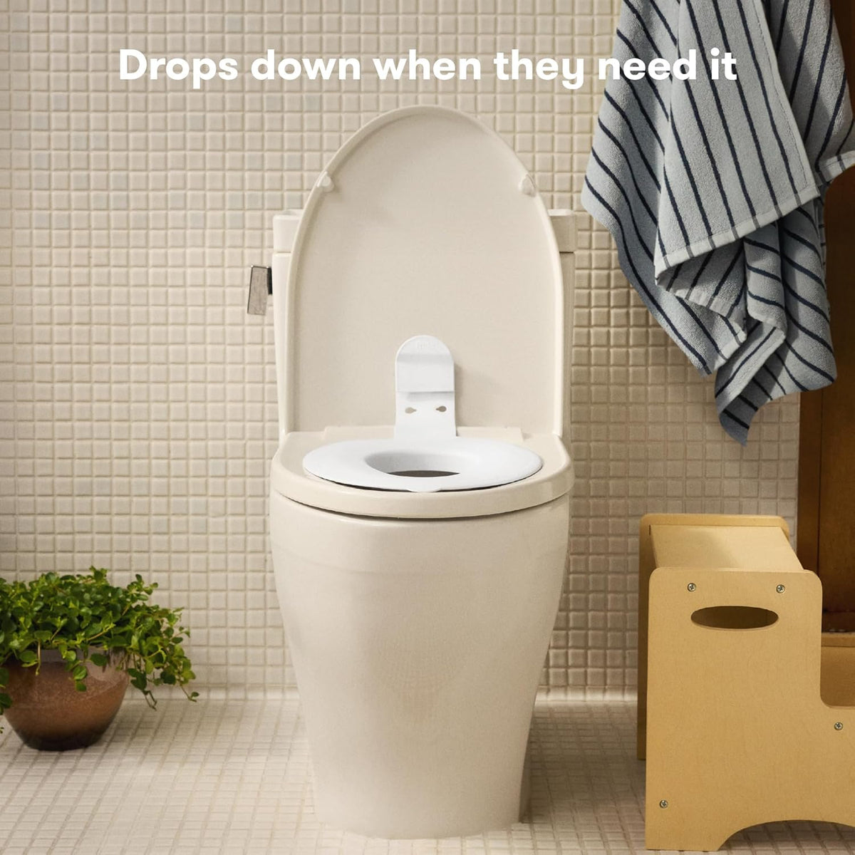 Frida Baby Drop Down Potty Training Seat for Toddlers & Kids, Easy to Clean - Jansha Store