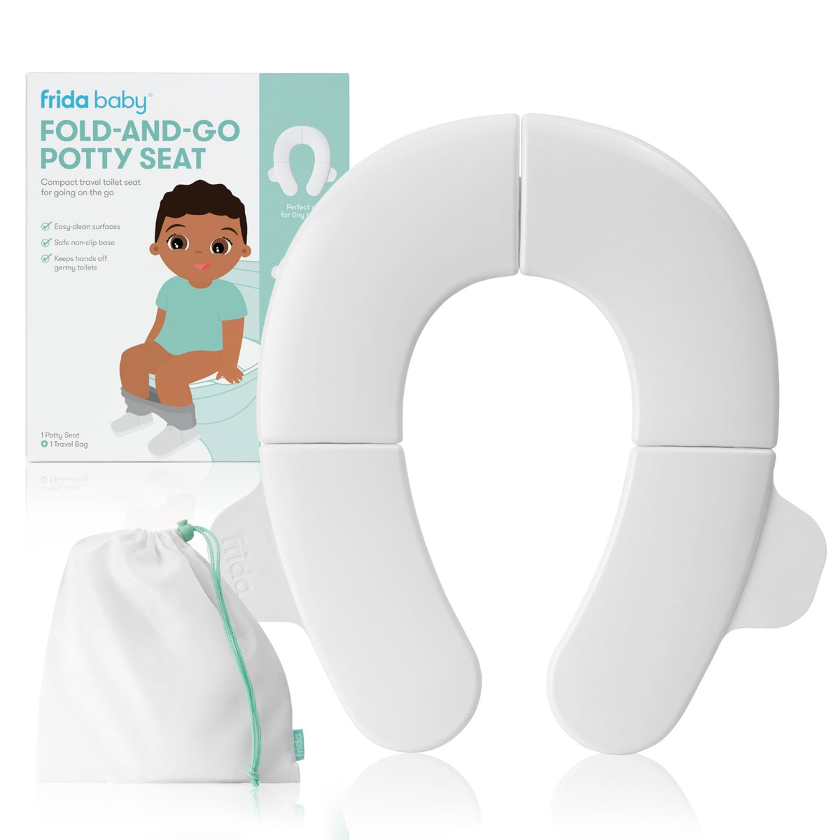 Frida Baby Drop Down Potty Training Seat for Toddlers & Kids, Easy to Clean - Jansha Store