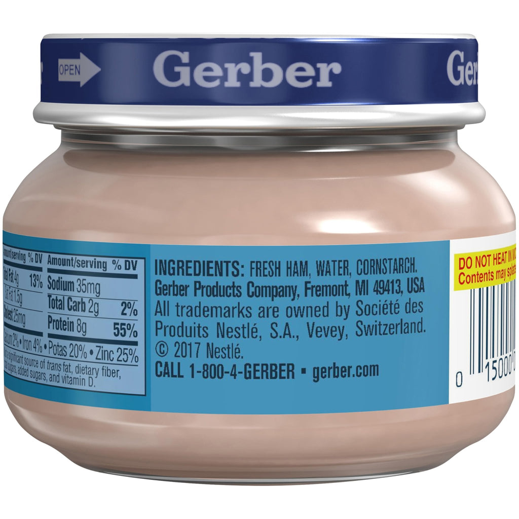 Gerber Stage 2 Chicken and Gravy Baby Food, 2.5 Oz, 10 Pack - Jansha Store