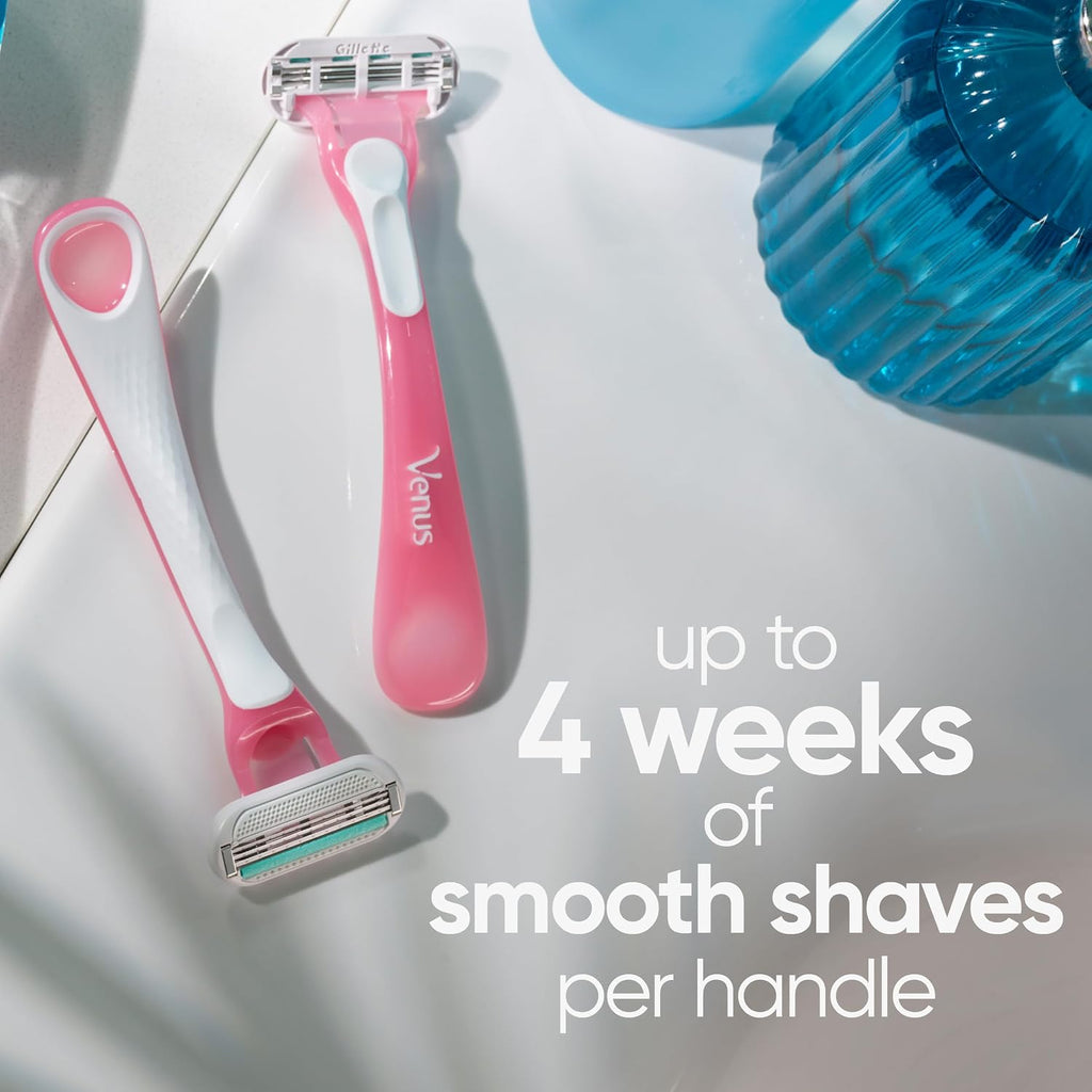 Gillette Venus Sensitive Women's Disposable Razors - Single Package of 3 Razors - Jansha Store