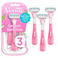 Gillette Venus Sensitive Women's Disposable Razors - Single Package of 3 Razors - Jansha Store