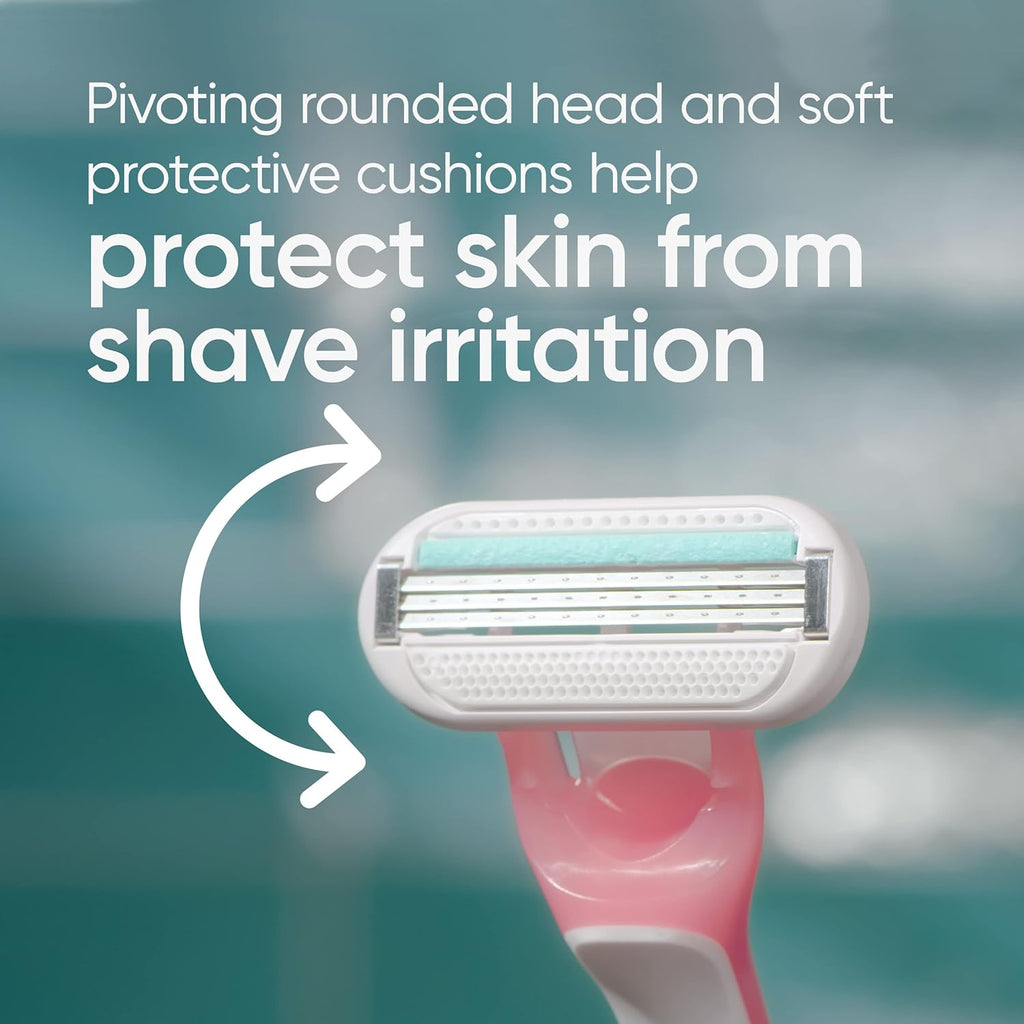 Gillette Venus Sensitive Women's Disposable Razors - Single Package of 3 Razors - Jansha Store