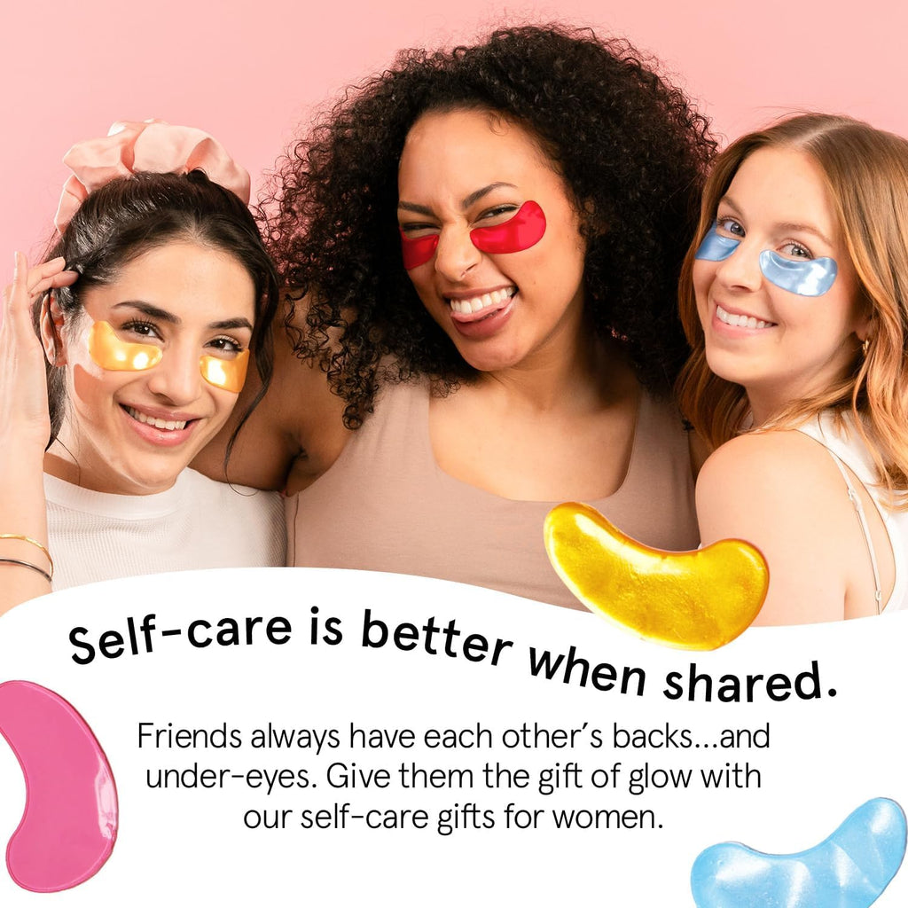 grace & stella Award Winning Eye Patches for Puffy Eyes - Birthday Gifts for Women - Under Eye Mask for Dark Circles and Undereye Bags - Gifts for Mom - Vegan Cruelty-Free Self Care (24 Pairs, Gold) - Jansha Store