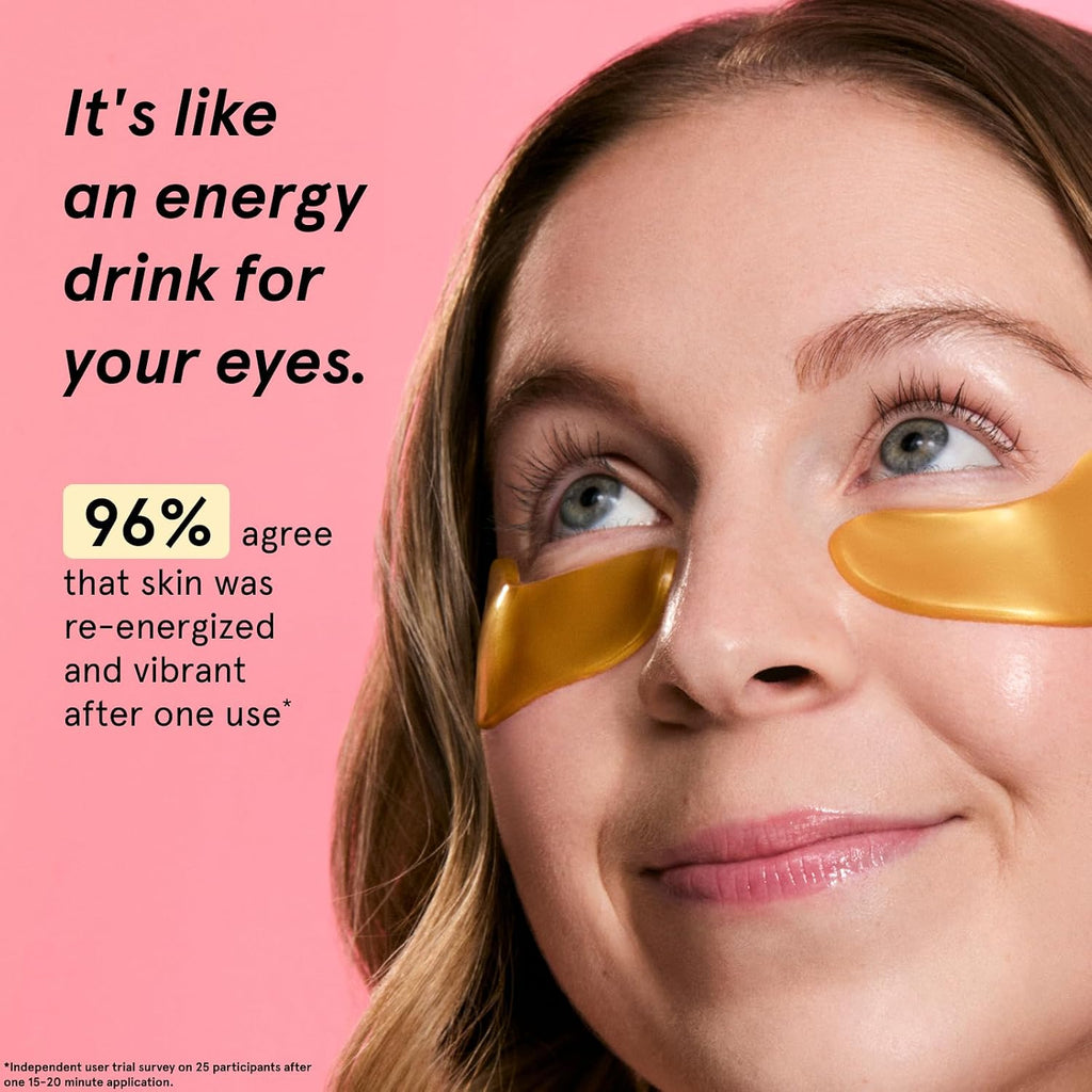 grace & stella Award Winning Eye Patches for Puffy Eyes - Birthday Gifts for Women - Under Eye Mask for Dark Circles and Undereye Bags - Gifts for Mom - Vegan Cruelty-Free Self Care (24 Pairs, Gold) - Jansha Store
