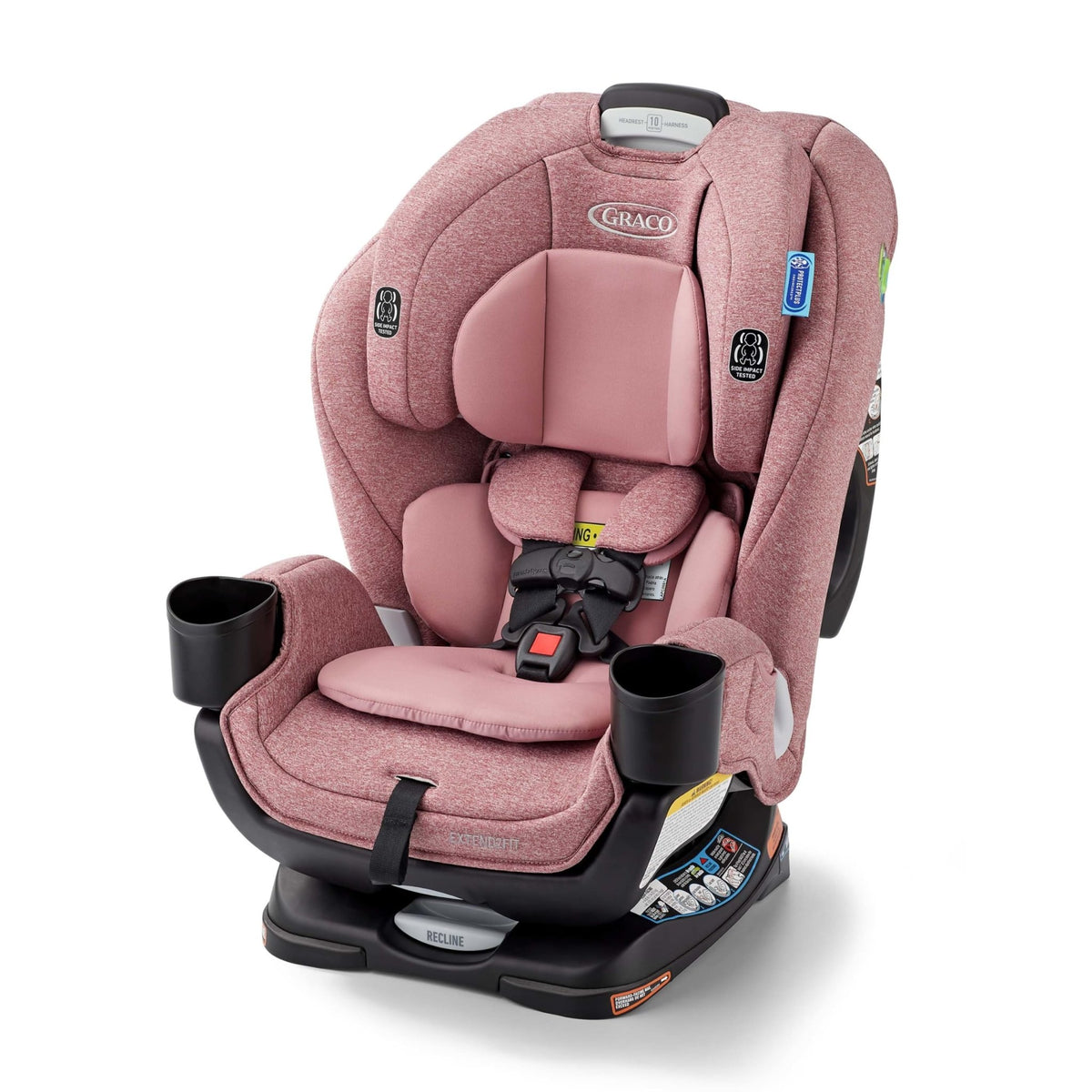 Graco Extend2Fit 2-in-1 Convertible Car Seat, Gotham - Jansha Store