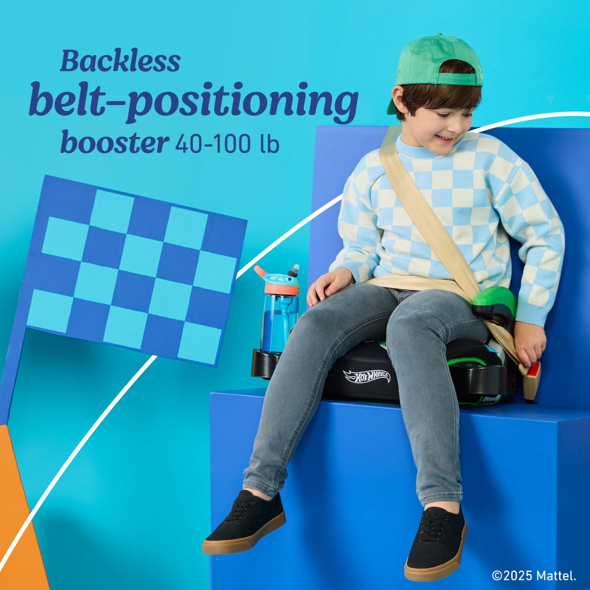 Graco TurboBooster 2.0 Backless Booster Car Seat, Denton - Jansha Store