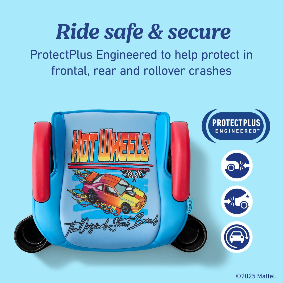 Graco TurboBooster 2.0 Backless Booster Car Seat, Denton - Jansha Store