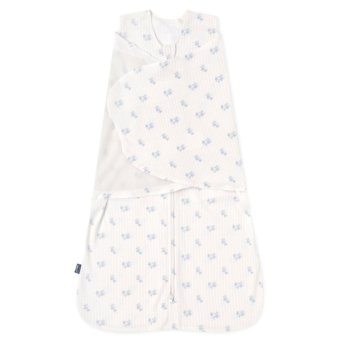 HALO SleepSack Swaddle | Cotton | 1.5 TOG | 6-12 lbs |Floral Stripe - Jansha Store