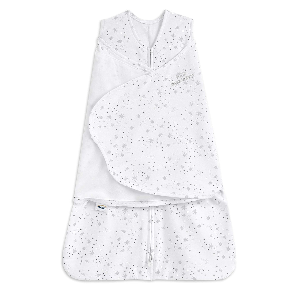 HALO SleepSack Swaddle | Cotton | 1.5 TOG | 6-12 lbs |Floral Stripe - Jansha Store