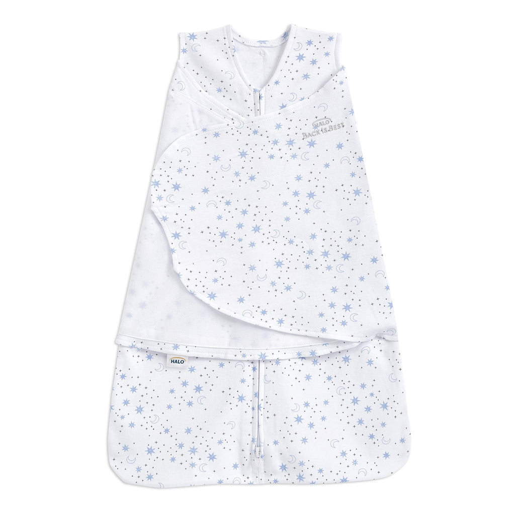 HALO SleepSack Swaddle | Cotton | 1.5 TOG | 6-12 lbs |Floral Stripe - Jansha Store