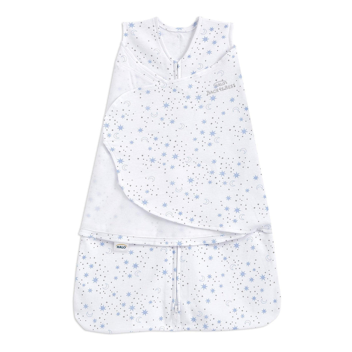 HALO SleepSack Swaddle | Cotton | 1.5 TOG | 6-12 lbs |Floral Stripe - Jansha Store