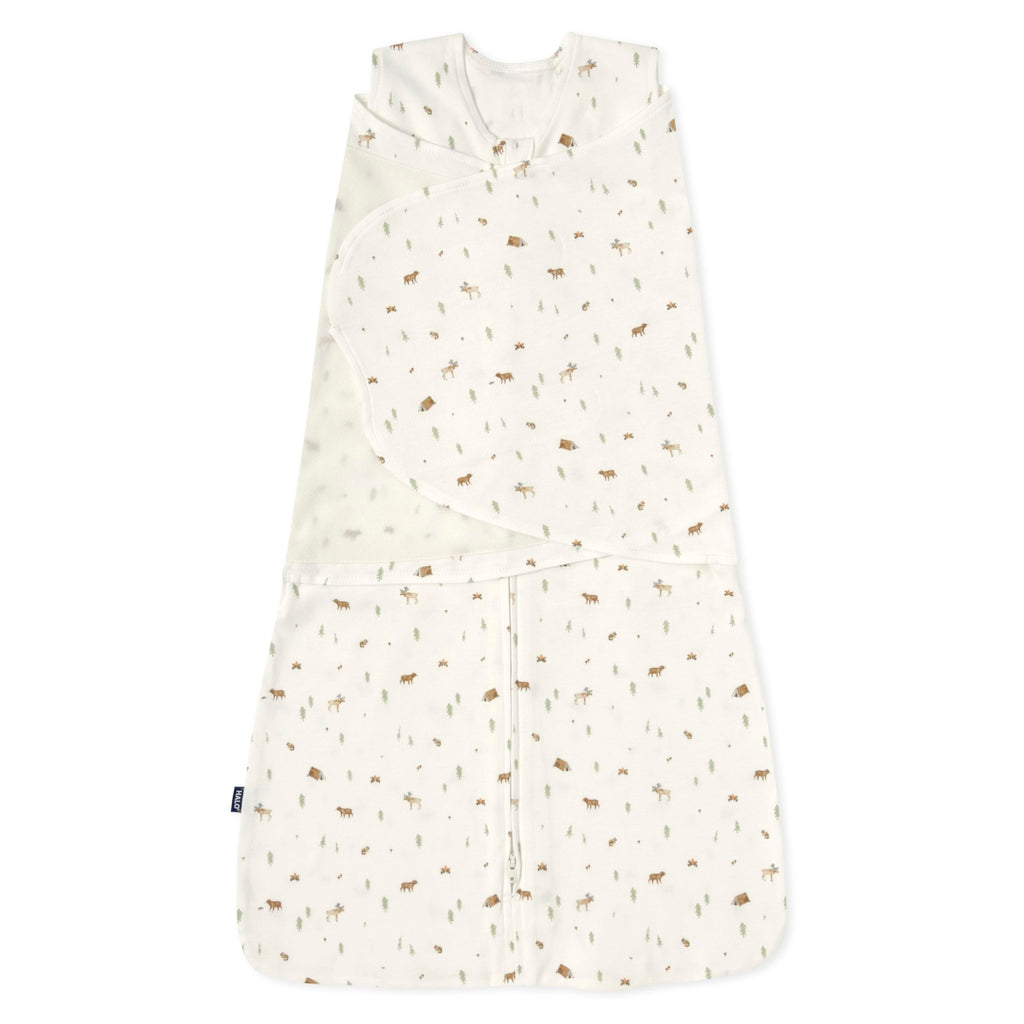 HALO SleepSack Swaddle | Cotton | 1.5 TOG | 6-12 lbs |Floral Stripe - Jansha Store