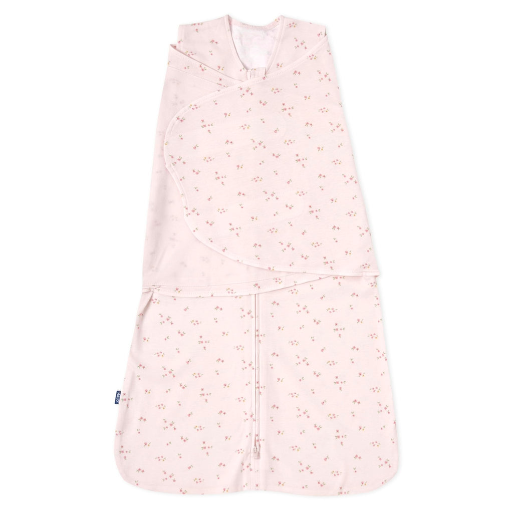 HALO SleepSack Swaddle | Cotton | 1.5 TOG | 6-12 lbs |Floral Stripe - Jansha Store