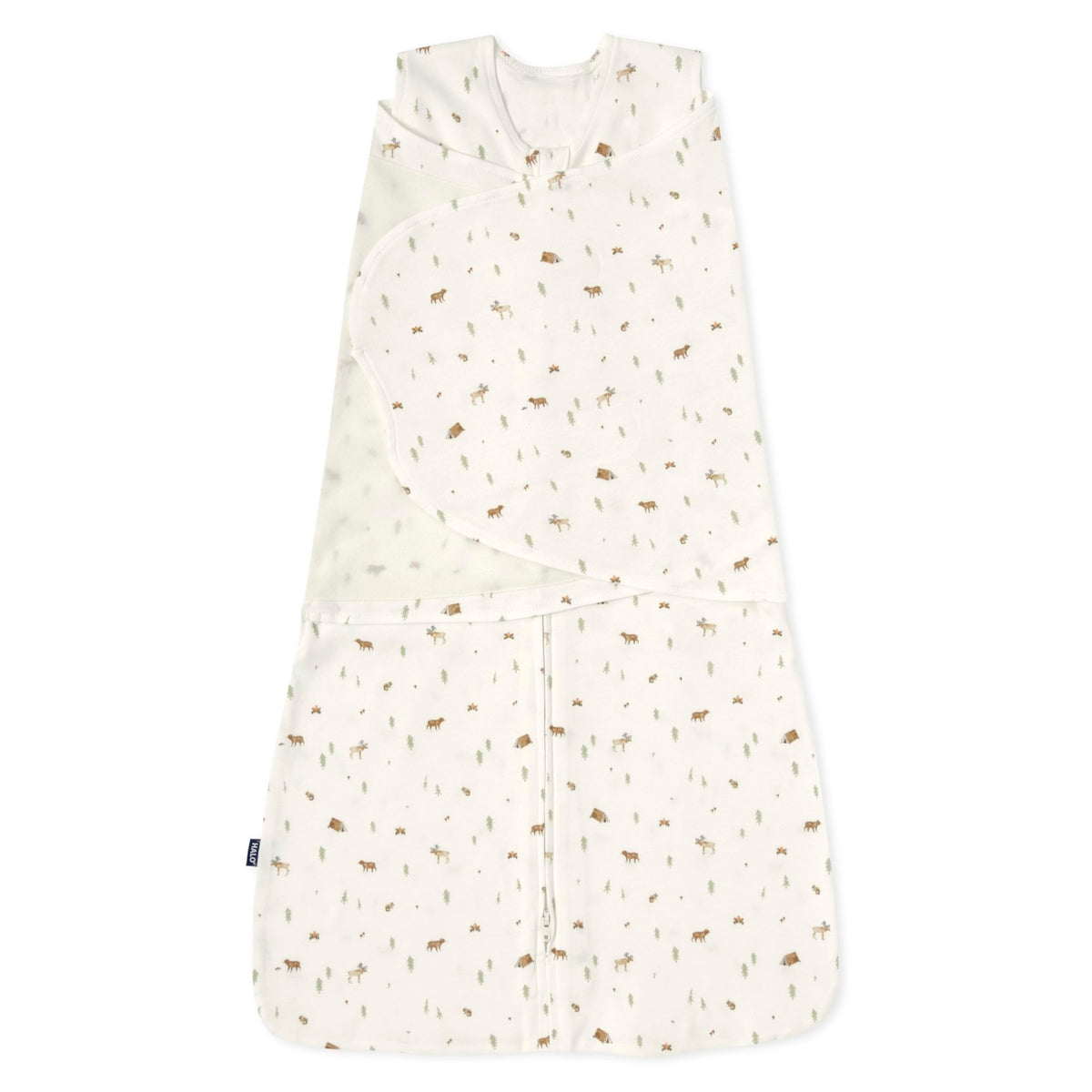HALO SleepSack Swaddle | Cotton | 1.5 TOG | 6-12 lbs |Floral Stripe - Jansha Store