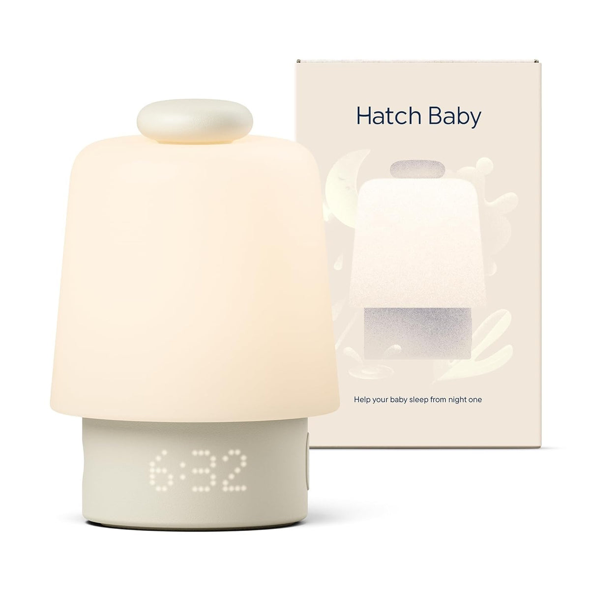 Hatch Baby Sound Machine & Night Light Routine Builder (Putty) - Jansha Store