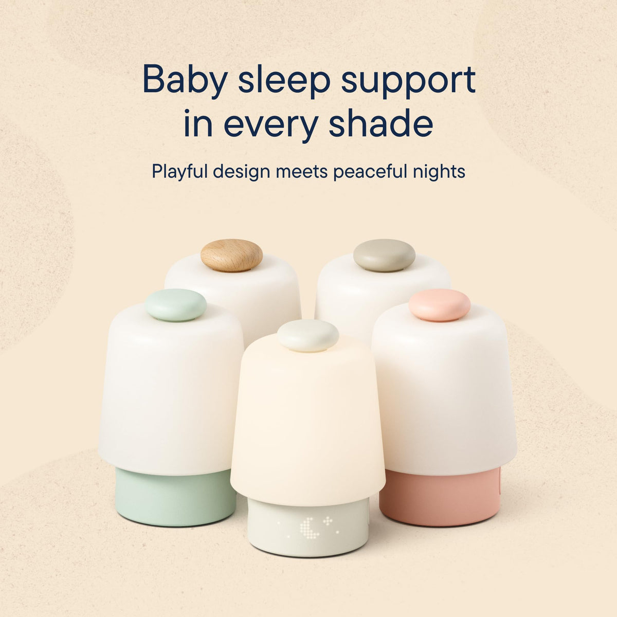 Hatch Baby Sound Machine & Night Light Routine Builder (Putty) - Jansha Store