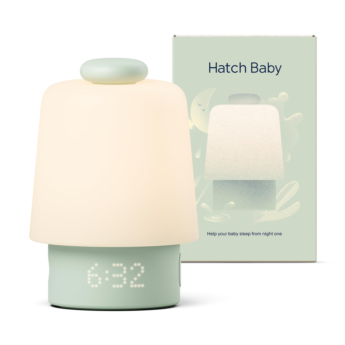 Hatch Baby Sound Machine & Night Light Routine Builder (Putty) - Jansha Store