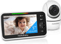 HelloBaby No WiFi Baby Monitor Camera and Audio HB6550, 5" Video Screen - Jansha Store