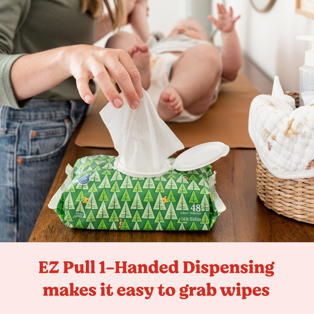 Huggies Natural Care Sensitive Baby Wipes, Unscented, Hypoallergenic, 99% Purified Water, 12 Flip-Top Packs (768 Wipes Total), Packaging May Vary - Jansha Store
