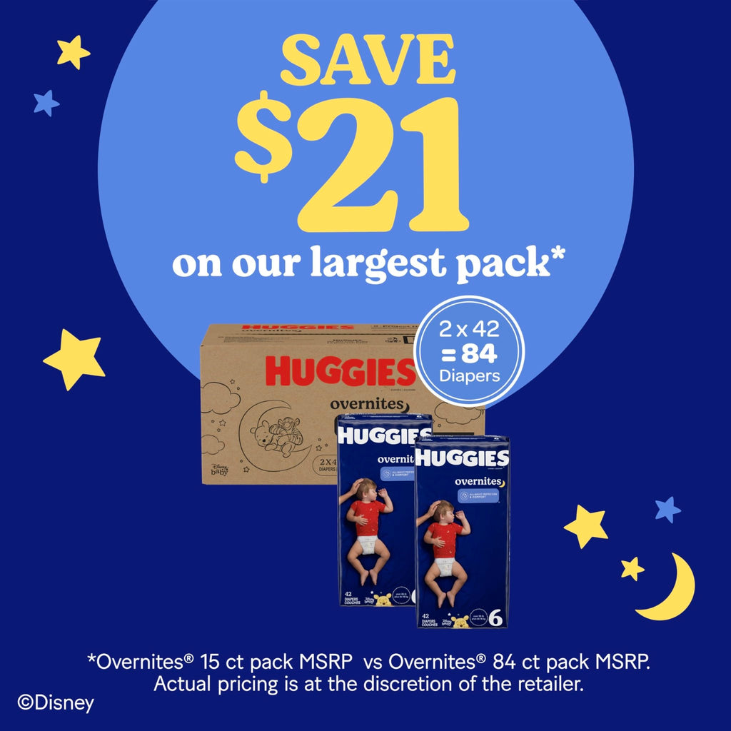 Huggies Overnites Diapers Size 5, 50 Count - Jansha Store