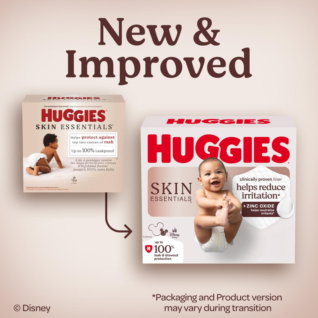 Huggies Skin Essentials Diapers Size 2, 26 Count - Jansha Store