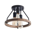 3-Light Semi Flush Mount Ceiling Light Fixture-0