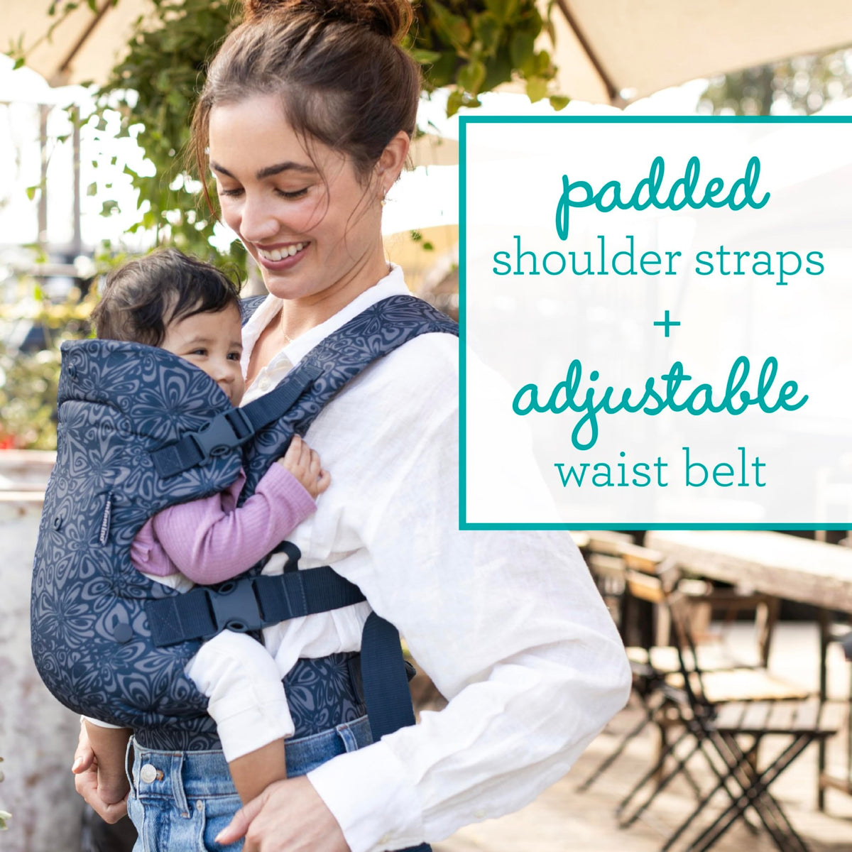 Infantino Flip 4-in-1 Baby Carrier Convertible Ergonomic, Rainbow - Jansha Store