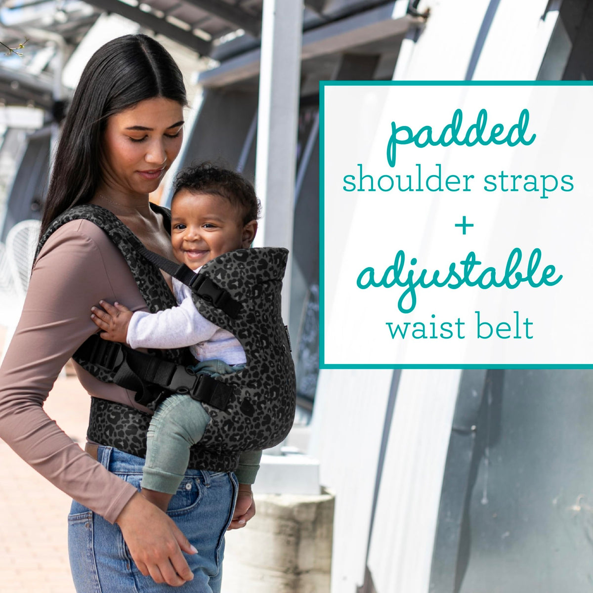 Infantino Flip 4-in-1 Baby Carrier Convertible Ergonomic, Rainbow - Jansha Store