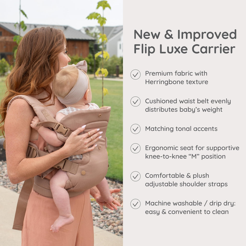 Infantino Flip 4-in-1 Baby Carrier Convertible Ergonomic, Rainbow - Jansha Store