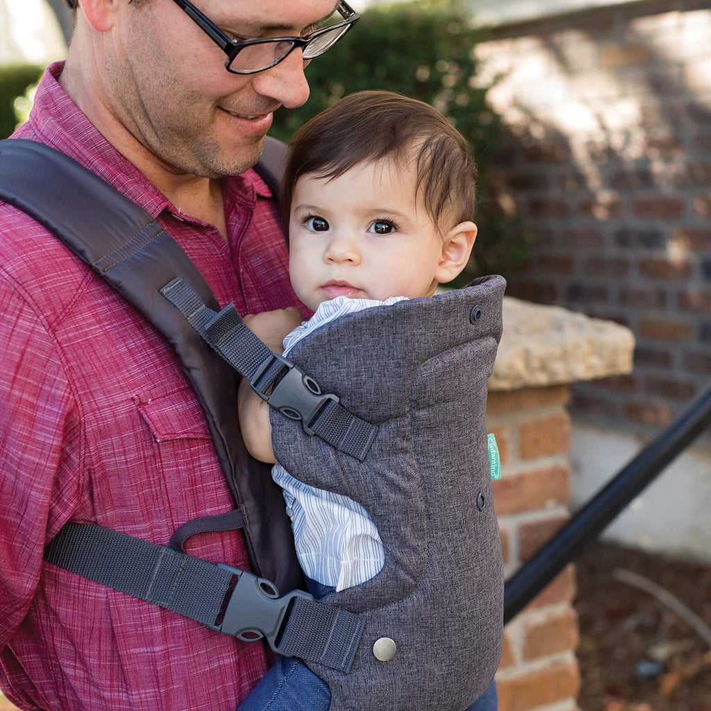 Infantino Flip 4-in-1 Baby Carrier Convertible Ergonomic, Rainbow - Jansha Store