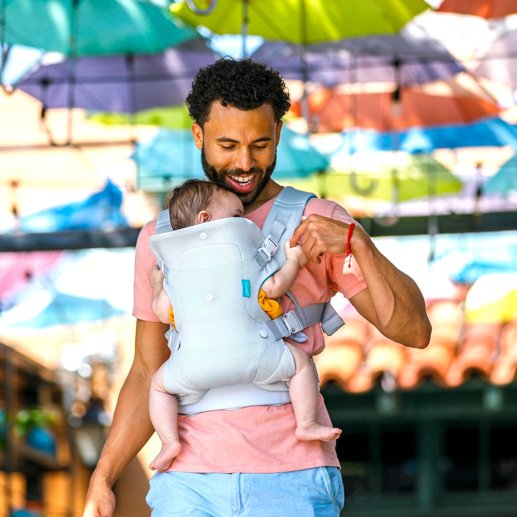 Infantino Flip 4-in-1 Baby Carrier Convertible Ergonomic, Rainbow - Jansha Store