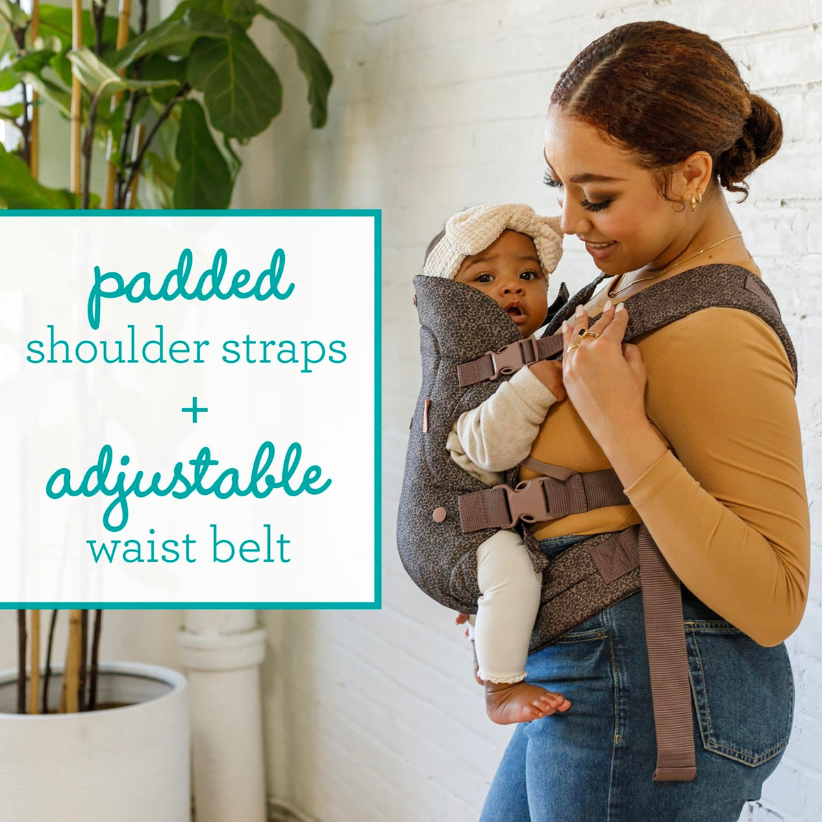 Infantino Flip 4-in-1 Baby Carrier Convertible Ergonomic, Rainbow - Jansha Store