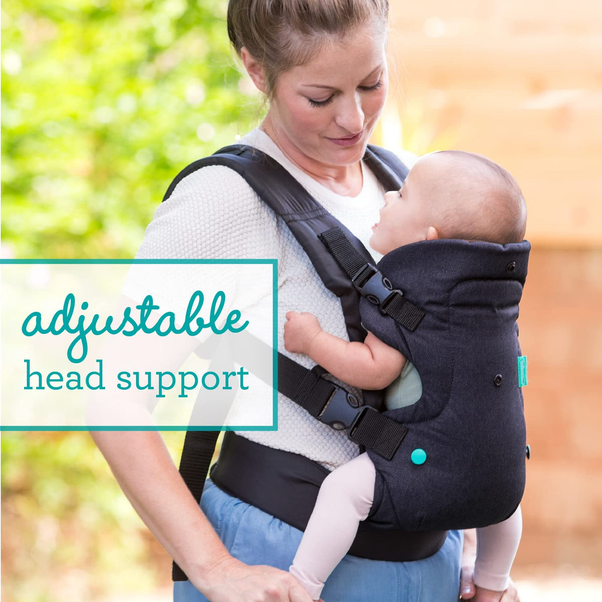 Infantino Flip 4-in-1 Baby Carrier Convertible Ergonomic, Rainbow - Jansha Store