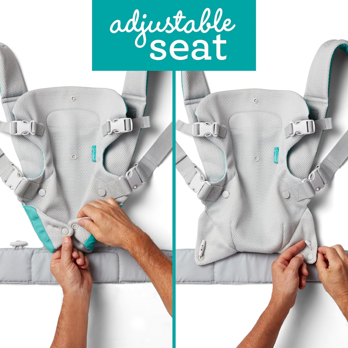 Infantino Flip 4-in-1 Baby Carrier Convertible Ergonomic, Rainbow - Jansha Store