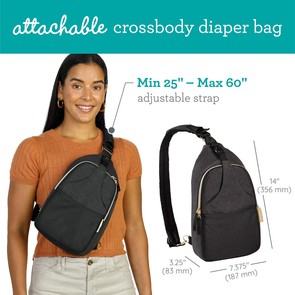 Infantino Flip 4-in-1 Baby Carrier Convertible Ergonomic, Rainbow - Jansha Store