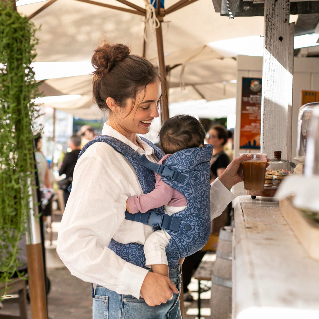Infantino Flip 4-in-1 Baby Carrier Convertible Ergonomic, Rainbow - Jansha Store