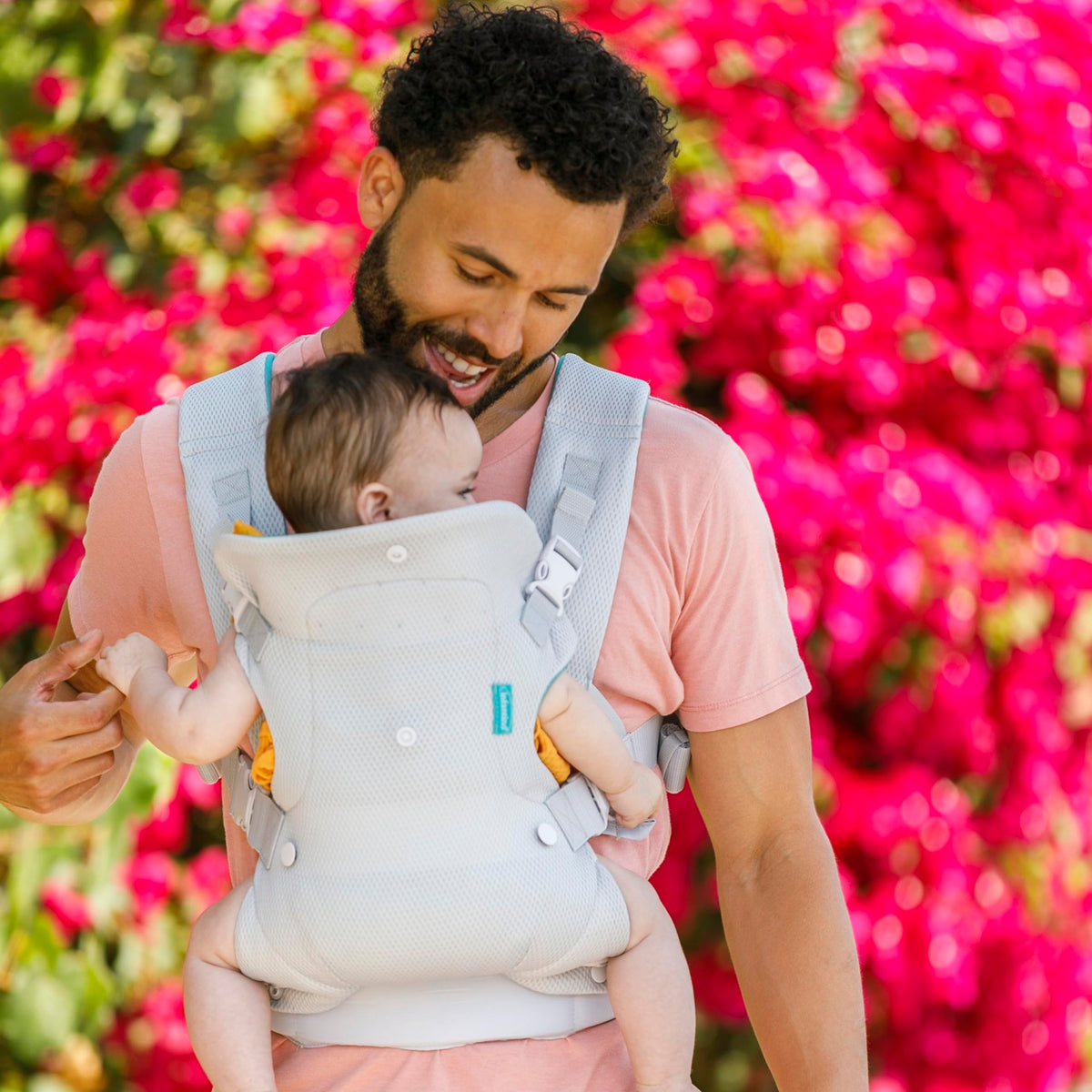 Infantino Flip 4-in-1 Baby Carrier Convertible Ergonomic, Rainbow - Jansha Store