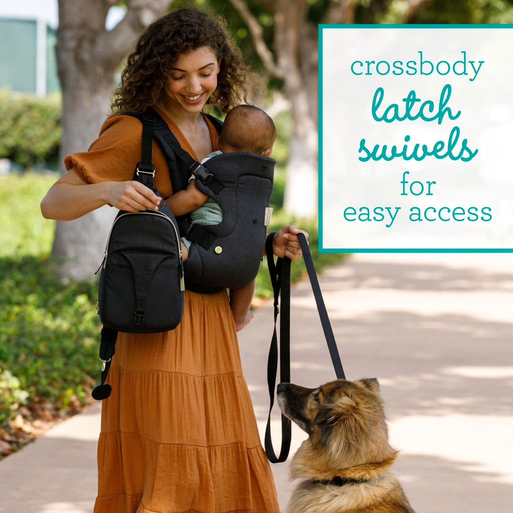 Infantino Flip 4-in-1 Baby Carrier Convertible Ergonomic, Rainbow - Jansha Store