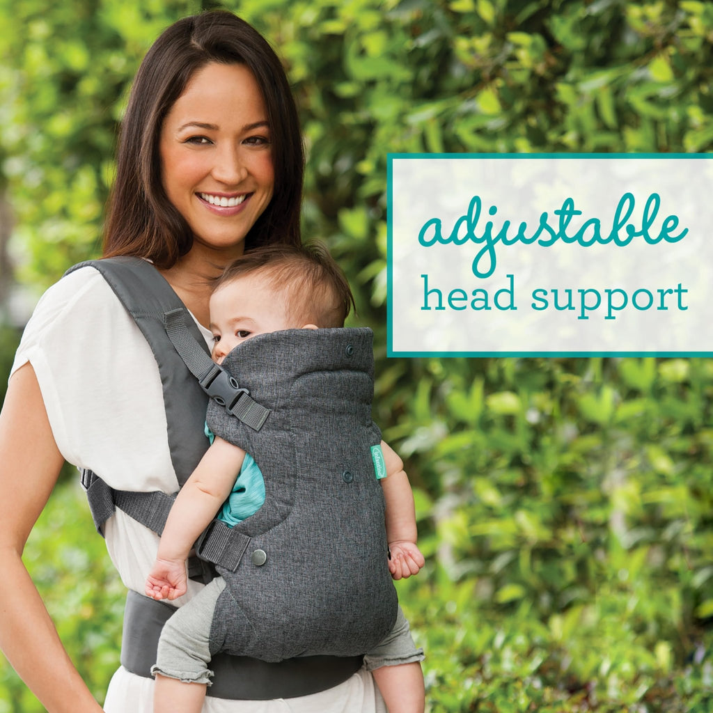Infantino Flip 4-in-1 Baby Carrier Convertible Ergonomic, Rainbow - Jansha Store